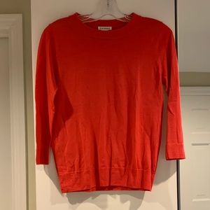 Club Monaco Coral classic crew neck pullover Sz M